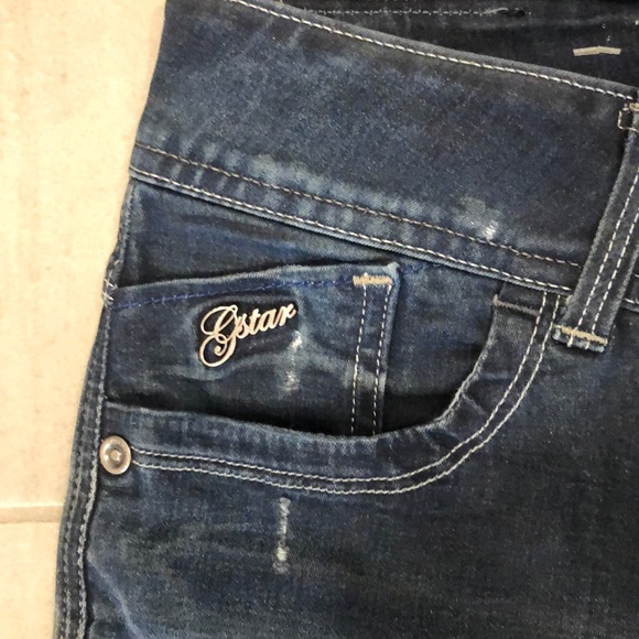 G-Star slim fit Dark aged Jeans Size 28 W/ 34 L - Picture 3 of 5